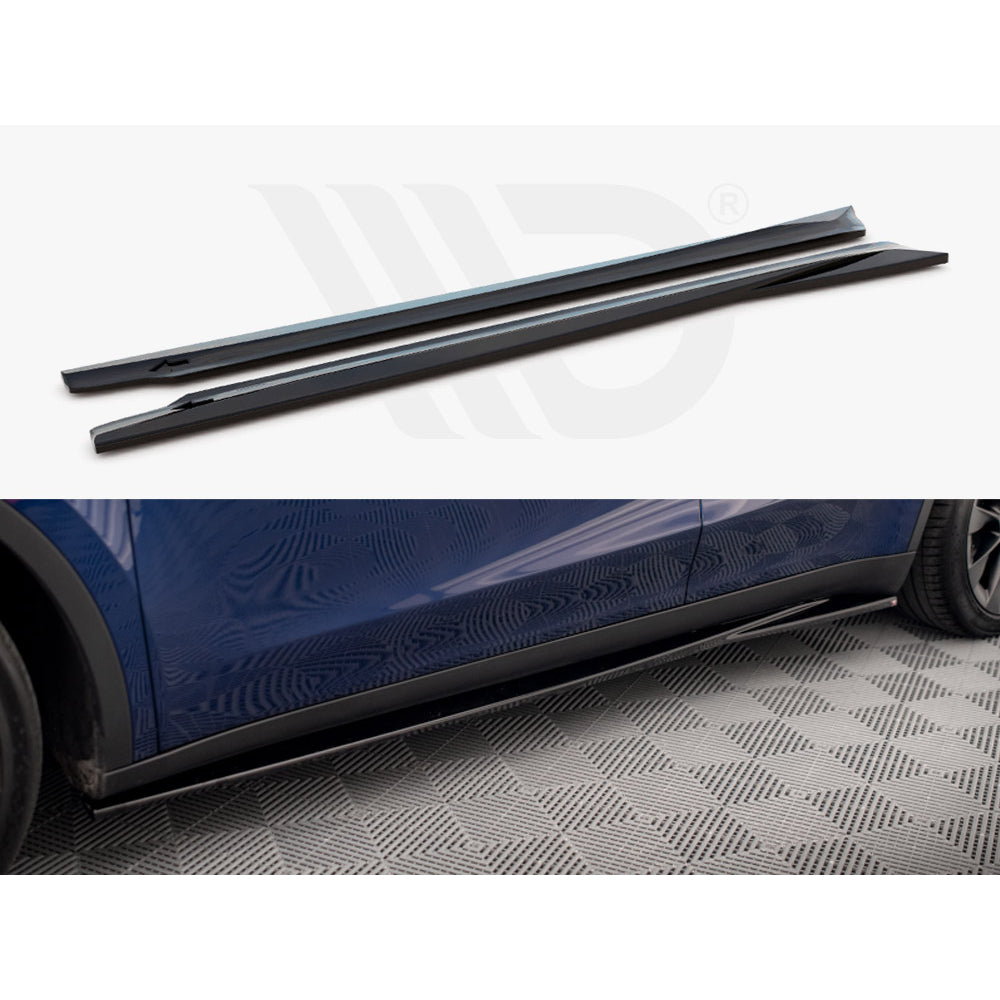 Maxton Design Street Plus Side Skirt Diffusers V1 - Tesla Model Y