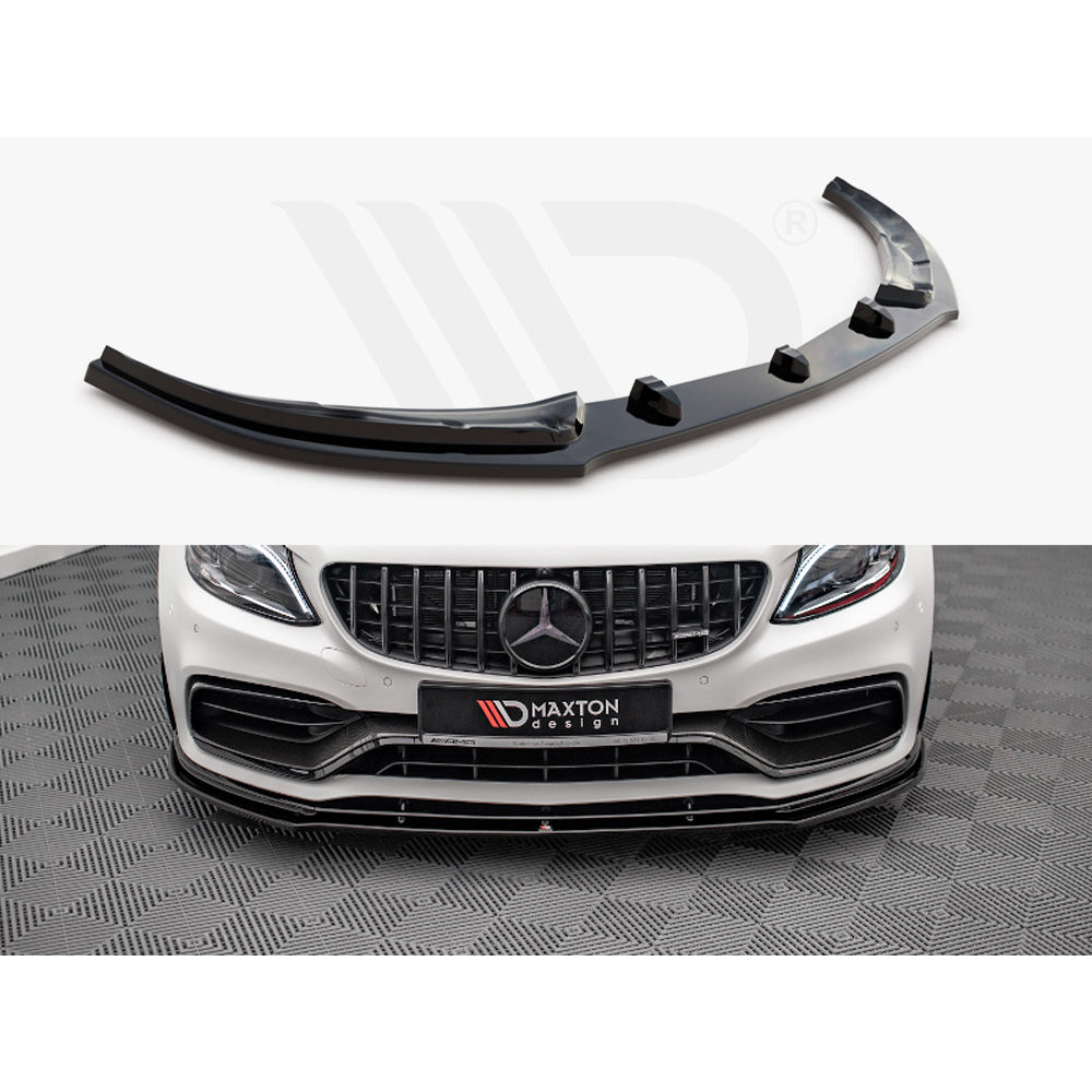 Divisor delantero Maxton Design Street Plus V1 - Mercedes C63 AMG Aero C205 Facelift