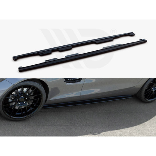 Maxton Design Street Plus Side Skirt Diffusers - Mercedes AMG GT/GTS C190 Facelift