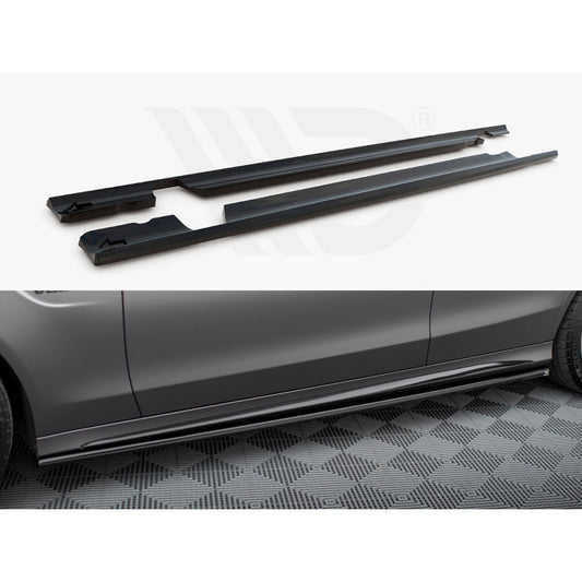 Maxton Design Street Plus Side Skirt Diffusers - Mercedes C63 AMG W205/S205 Facelift