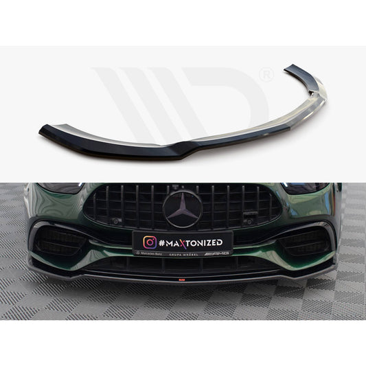 Maxton Design Street Plus Front Splitter V1 - Mercedes E63 AMG W213/S213 Facelift