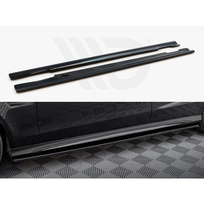 Maxton Design Street Plus Side Skirt Diffusers - Mercedes E63 AMG W212 Facelift