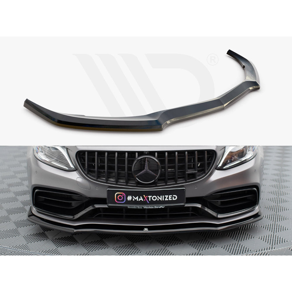 Divisor delantero Maxton Design Street Plus V1 - Mercedes C63 AMG W205/S205 Facelift