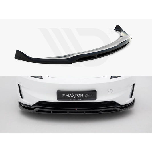 Maxton Design Street Plus Front Splitter V1 - Tesla Model 3 Performance Facelift