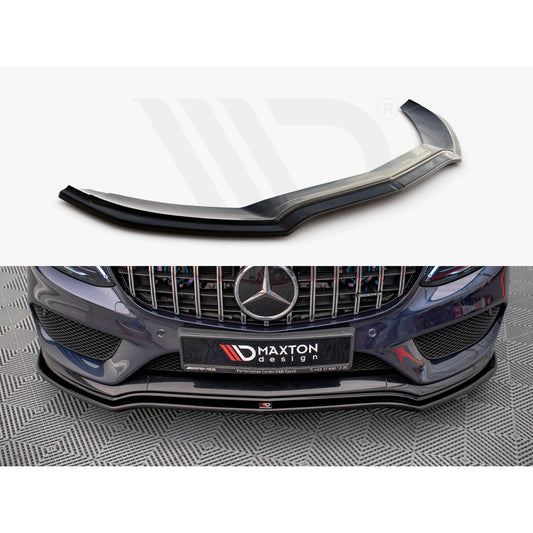 Maxton Design Street Plus Front Splitter V1 - Mercedes C43 AMG W205