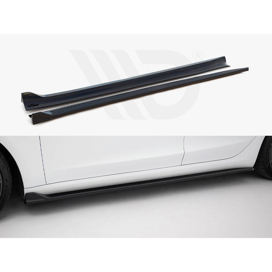 Maxton Design Street Plus Side Skirt Diffusers V3 - Tesla Model 3 Facelift