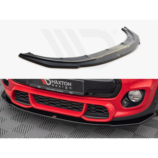 Maxton Design Street Plus Front Splitter - MINI Cooper S F56 JCW LCI