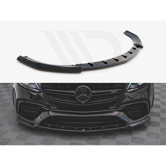 Maxton Design Street Plus Front Splitter V3 - Mercedes E63 AMG W213/S213