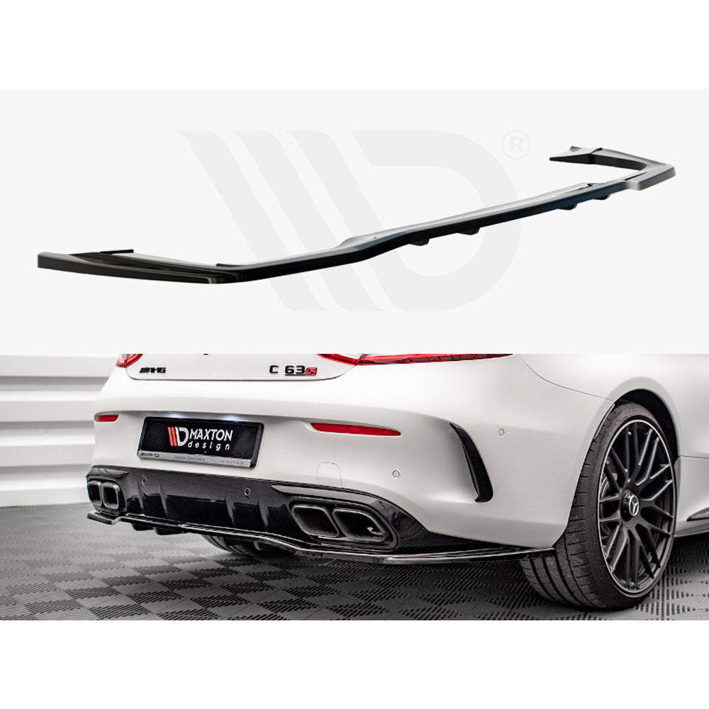 Divisor trasero central Maxton Design Street Plus - Mercedes C63 AMG Aero C205 Facelift