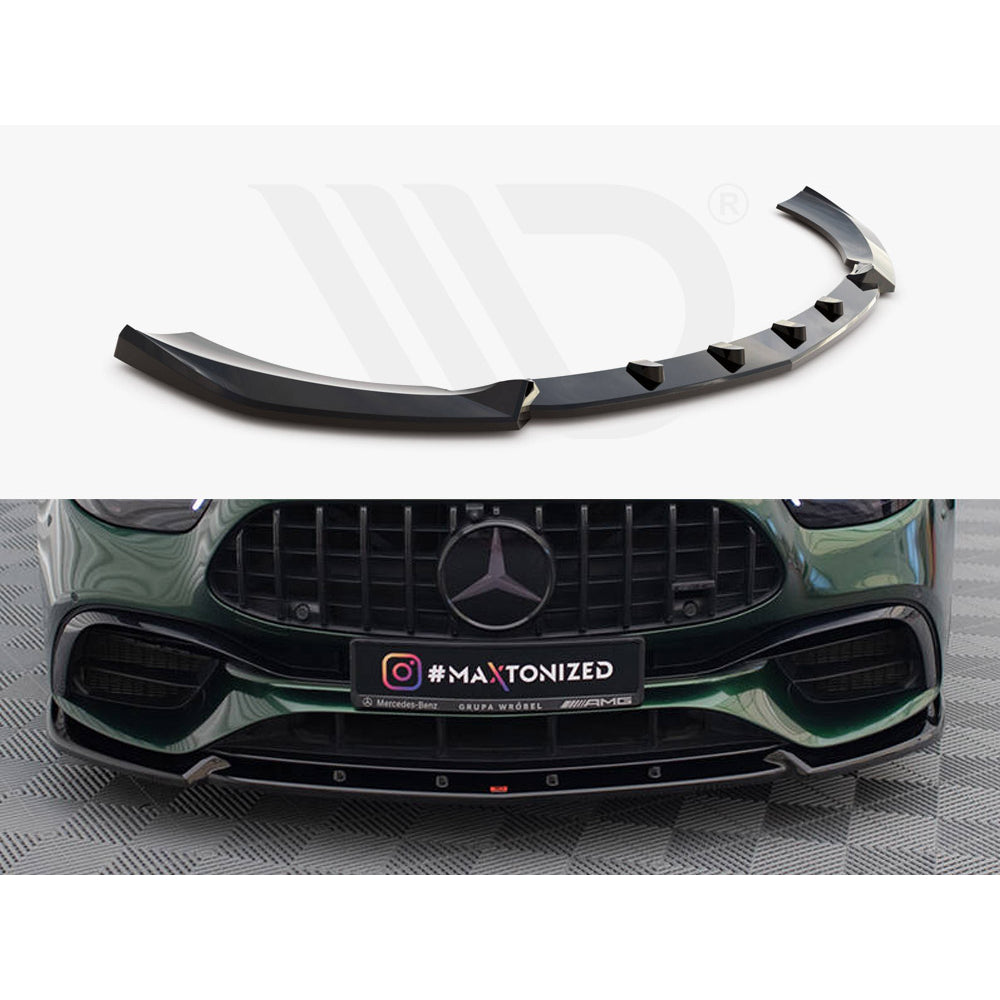Divisor delantero Maxton Design Street Plus V2 - Mercedes E63 AMG W213/S213 Facelift