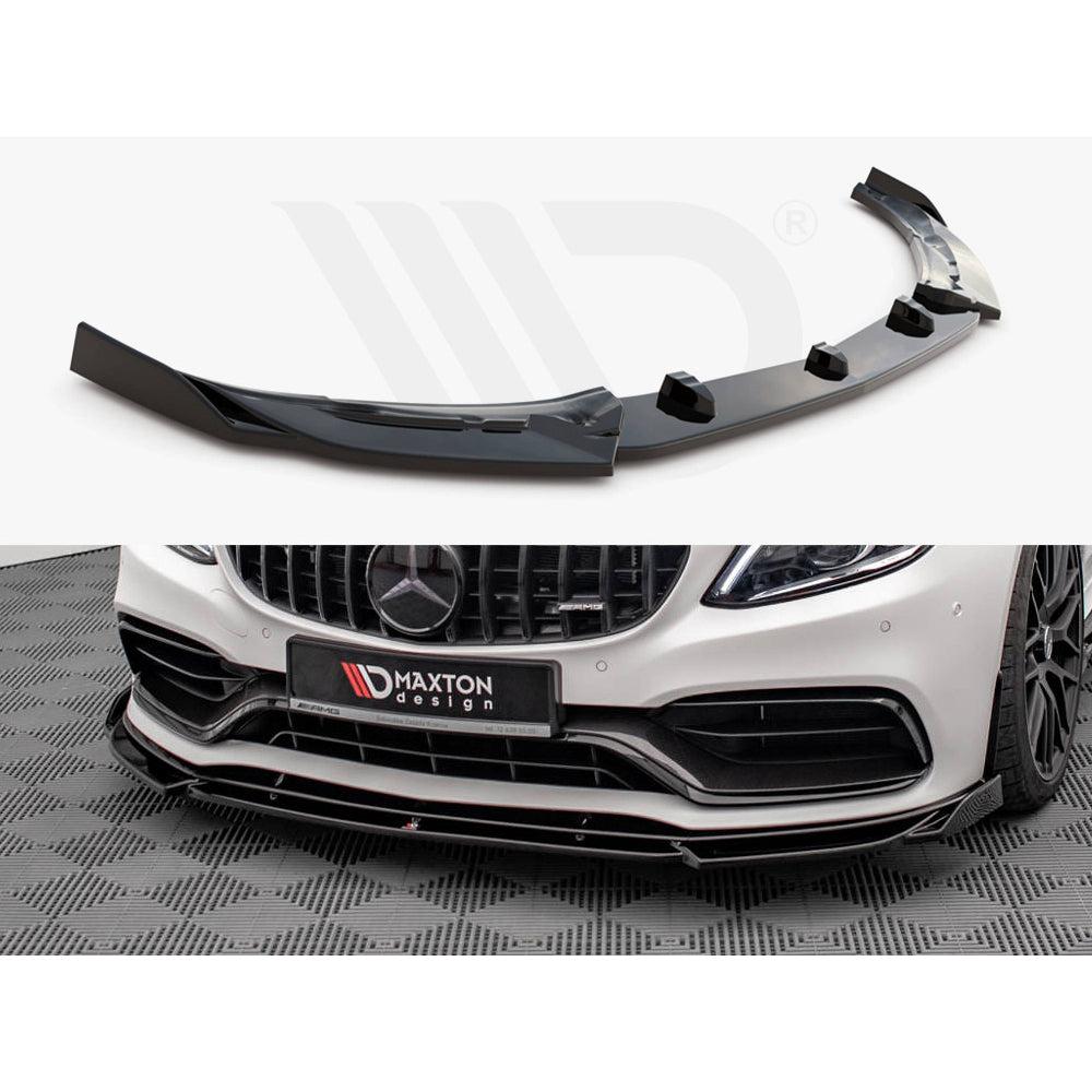 Divisor delantero Maxton Design Street Plus V2 - Mercedes C63 AMG Aero C205 Facelift