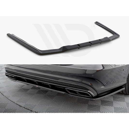 Maxton Design Street Plus Central Rear Splitter - Mercedes E63 AMG W212 Facelift