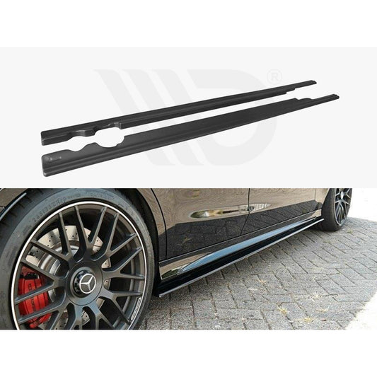 Maxton Design Street Plus Side Skirt Diffusers V1 - Mercedes C63 AMG W205/S205