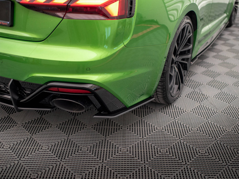 Maxton Design Street Pro Rear Side Splitters - Audi RS5 F5 Facelift