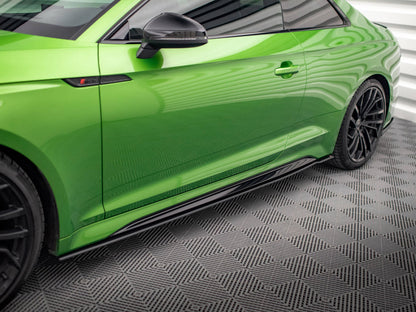 Maxton Design Street Pro Side Skirt Diffusers - Audi RS5 F5 Facelift