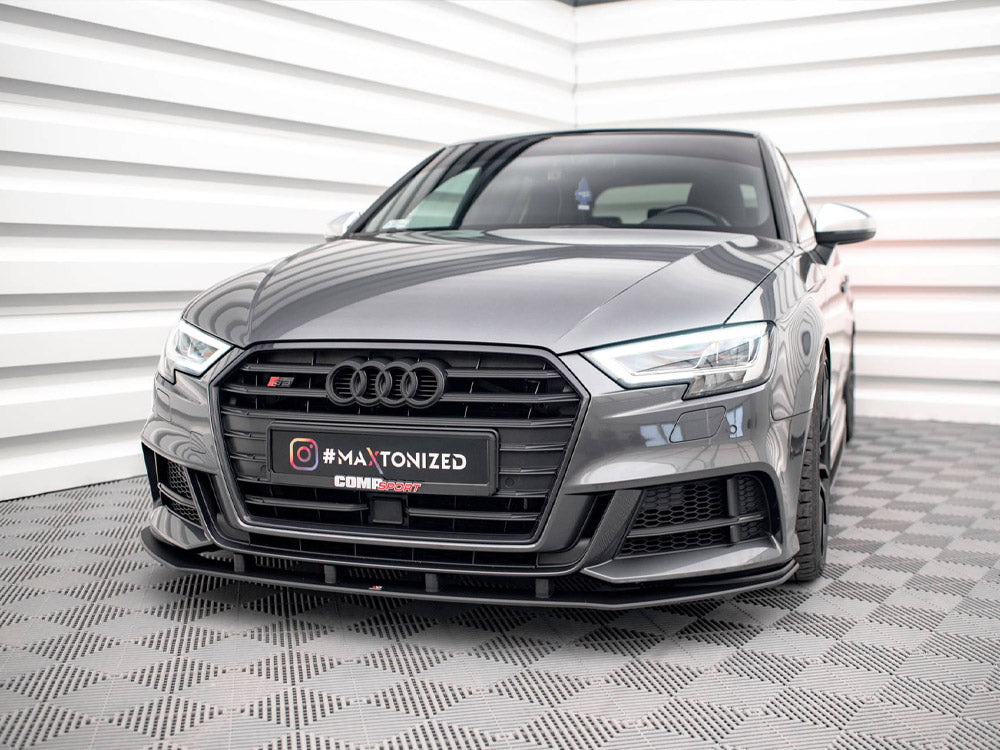 Maxton Design Street Pro Front Splitter - Audi S3 8V.2 Sportback Facelift