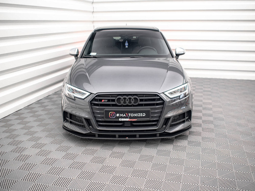 Maxton Design Street Pro Front Splitter - Audi S3 8V.2 Sportback Facelift