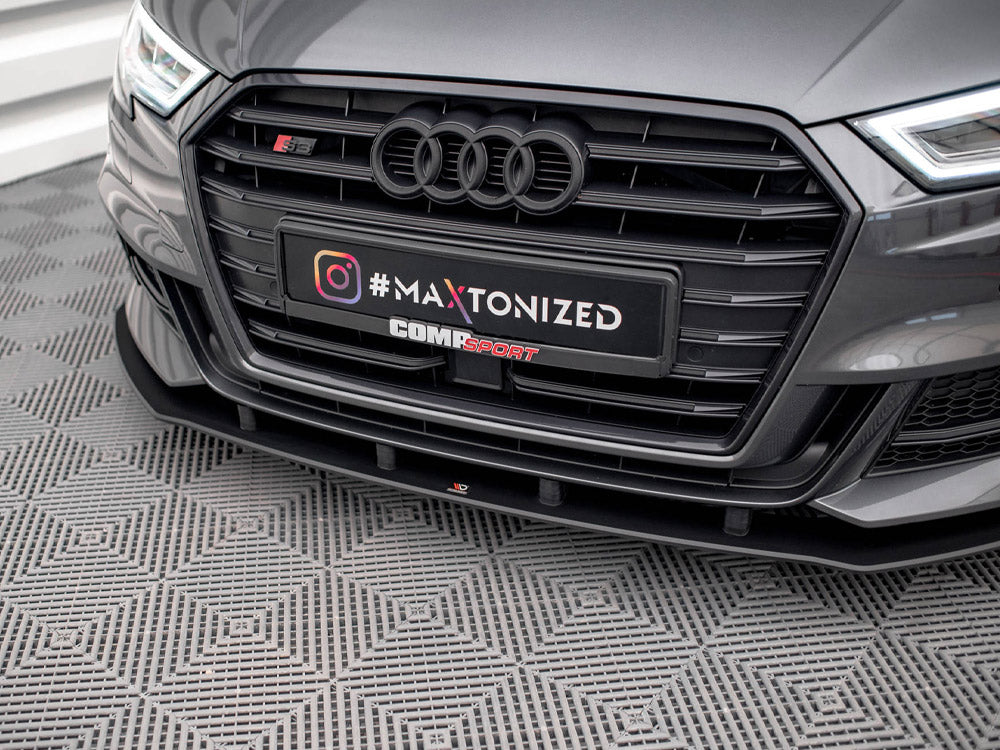 Maxton Design Street Pro Front Splitter - Audi S3 8V.2 Sportback Facelift