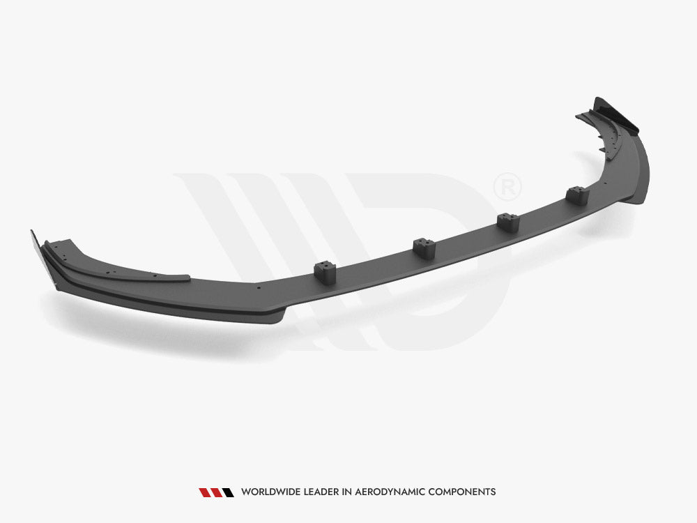 Maxton Design Street Pro Front Splitter + Flaps - Audi S3 8V.2