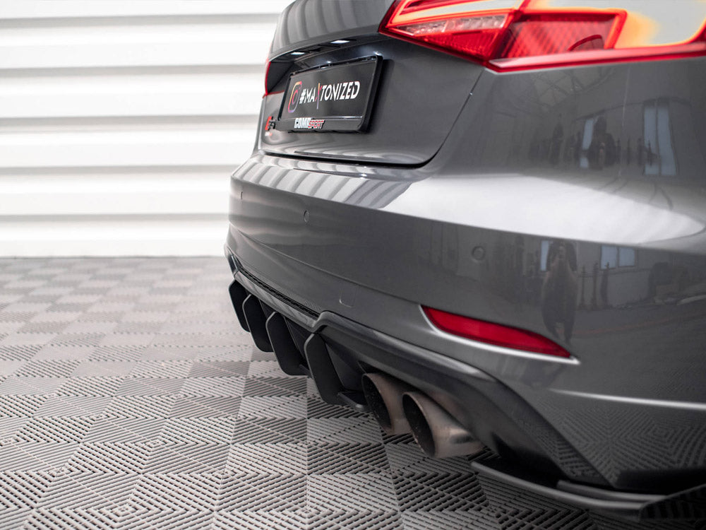 Maxton Design Street Pro Rear Diffuser - Audi S3 8V.2 Sportback