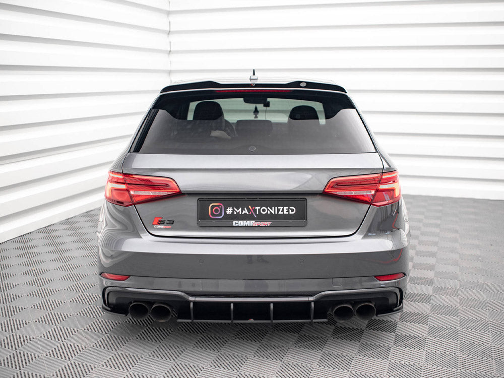 Maxton Design Street Pro Rear Side Splitters - Audi S3 8V.2 Sportback