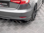 Maxton Design Street Plus Rear Side Splitters V1 - Audi S3 8V.2 Sportback Facelift
