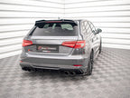 Maxton Design Street Plus Rear Side Splitters V1 - Audi S3 8V.2 Sportback Facelift