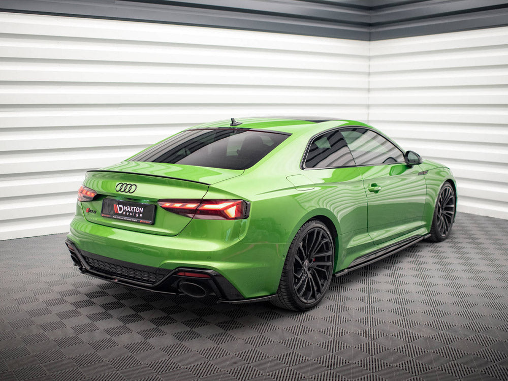 Maxton Design Street Plus Rear Side Splitters - Audi RS5 F5 Coupe Facelift