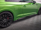 Maxton Design Street Plus Side Skirt Diffusers - Audi RS5 F5 Coupe Facelift