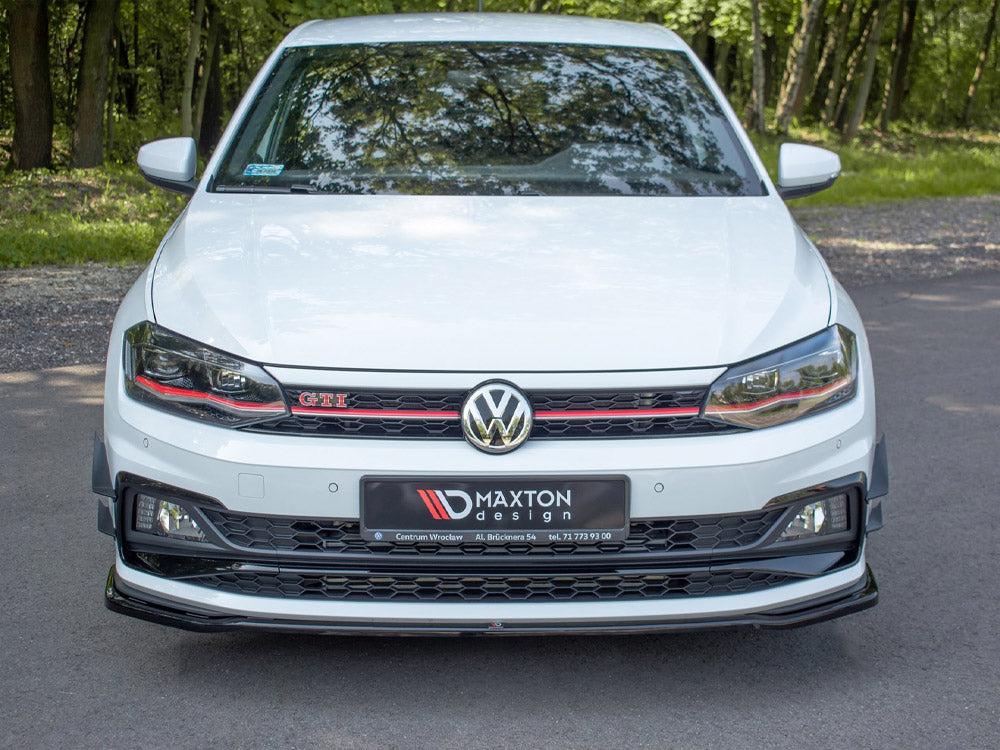 Maxton Design Street Plus Front Splitter V2 - VW Polo GTI Mk6 (AW)