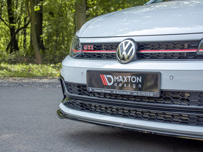 Maxton Design Street Plus Front Splitter V2 - VW Polo GTI Mk6 (AW)