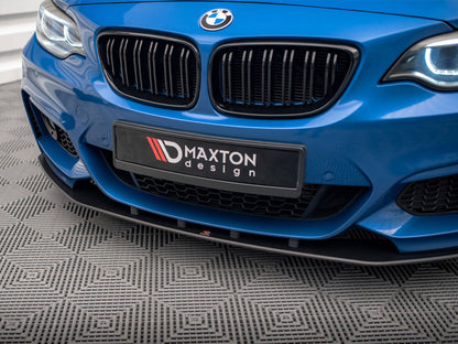 Maxton Design Street Pro Front Splitter - BMW M235i/M240i F22/F23