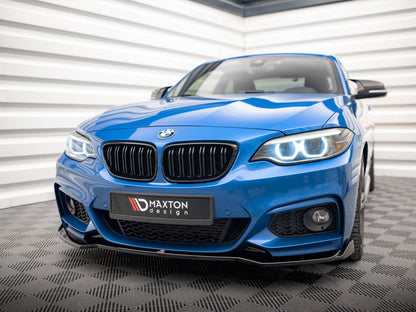 Maxton Design Street Plus Front Splitter V1 - BMW M235i/M240i F22/F23