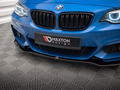 Maxton Design Street Plus Front Splitter V1 - BMW M235i/M240i F22/F23