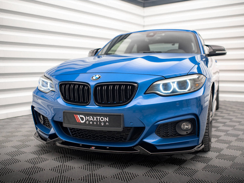 Maxton Design Street Plus Front Splitter V2 - BMW M235i/M240i F22/F23