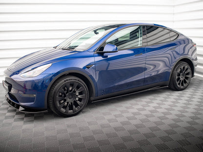 Maxton Design Street Plus Side Skirt Diffusers V1 - Tesla Model Y