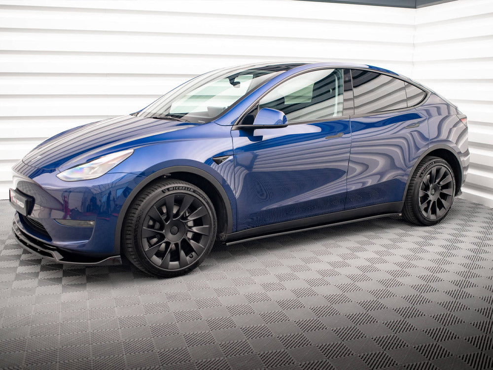 Maxton Design Street Plus Side Skirt Diffusers V2 - Tesla Model Y