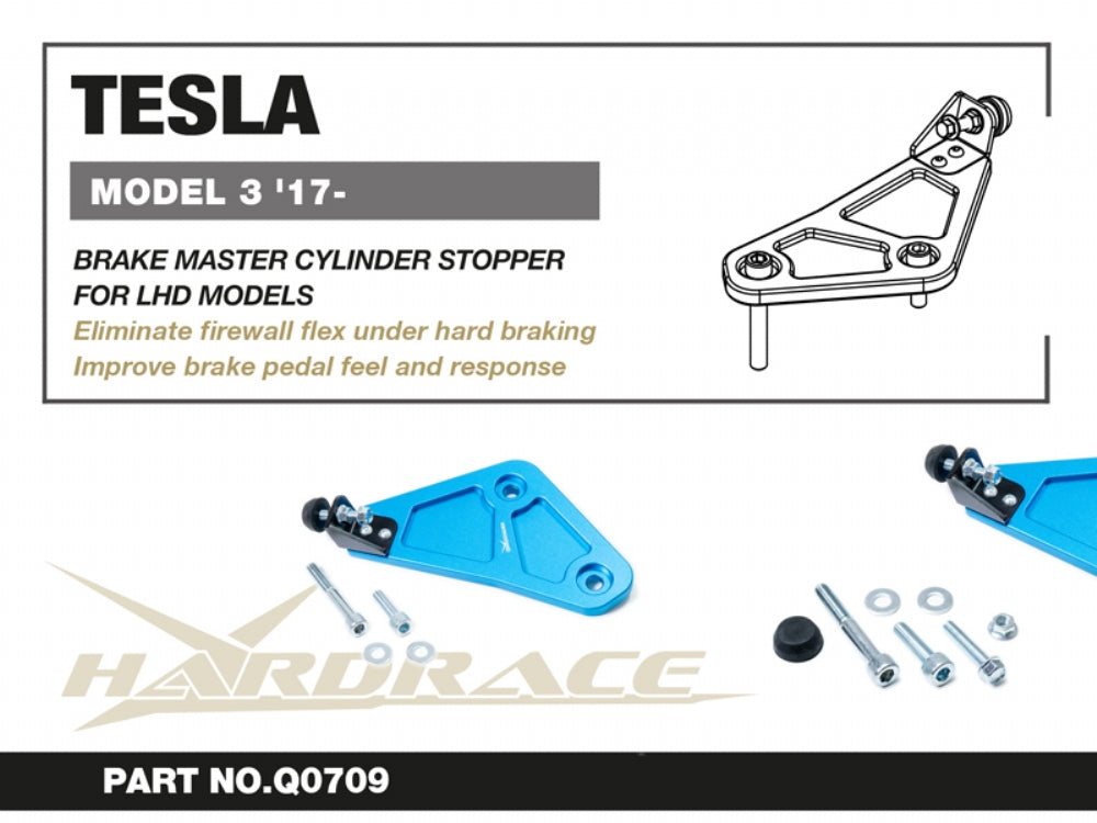 Hardrace Brake Master Cylinder Stopper - Tesla Model 3 LHD