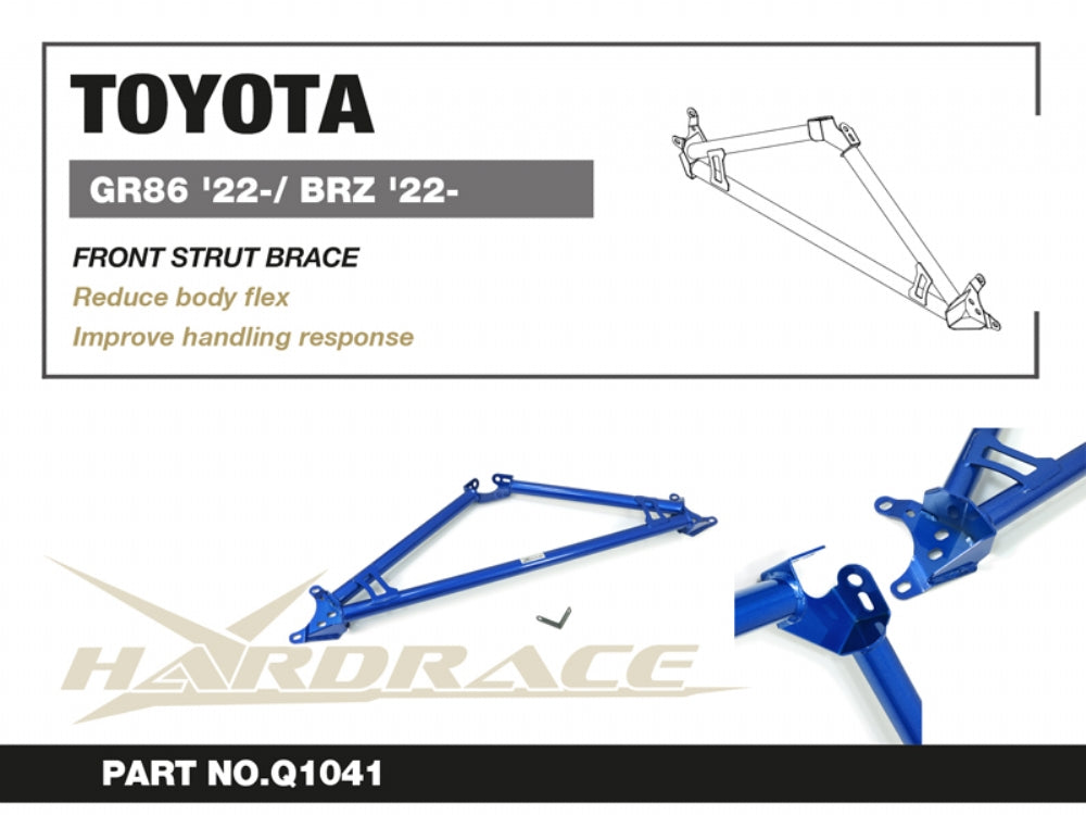 Hardrace Front Strut Brace - Toyota GR86