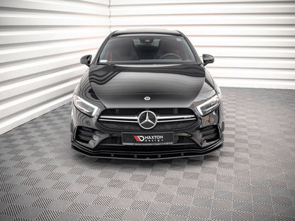 Maxton Design Street Pro Front Splitter - Mercedes A35 AMG W177