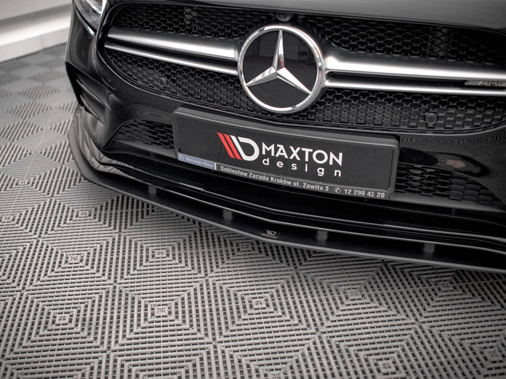 Maxton Design Street Pro Front Splitter - Mercedes A35 AMG W177