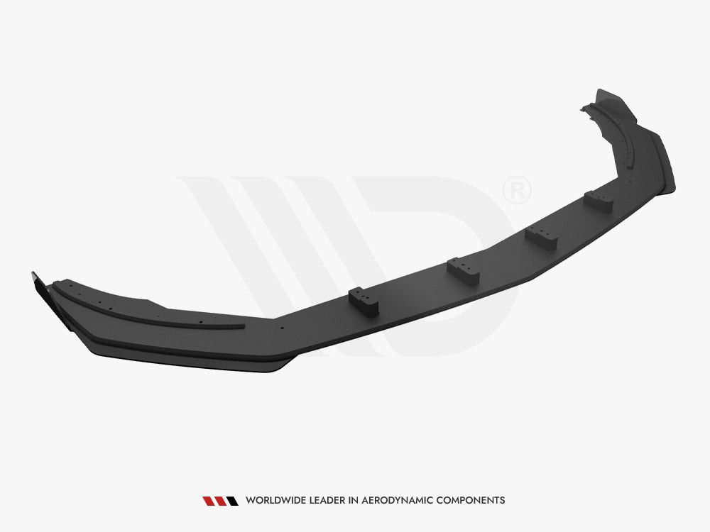 Maxton Design Street Pro Front Splitter + Flaps - Mercedes A35 AMG W177