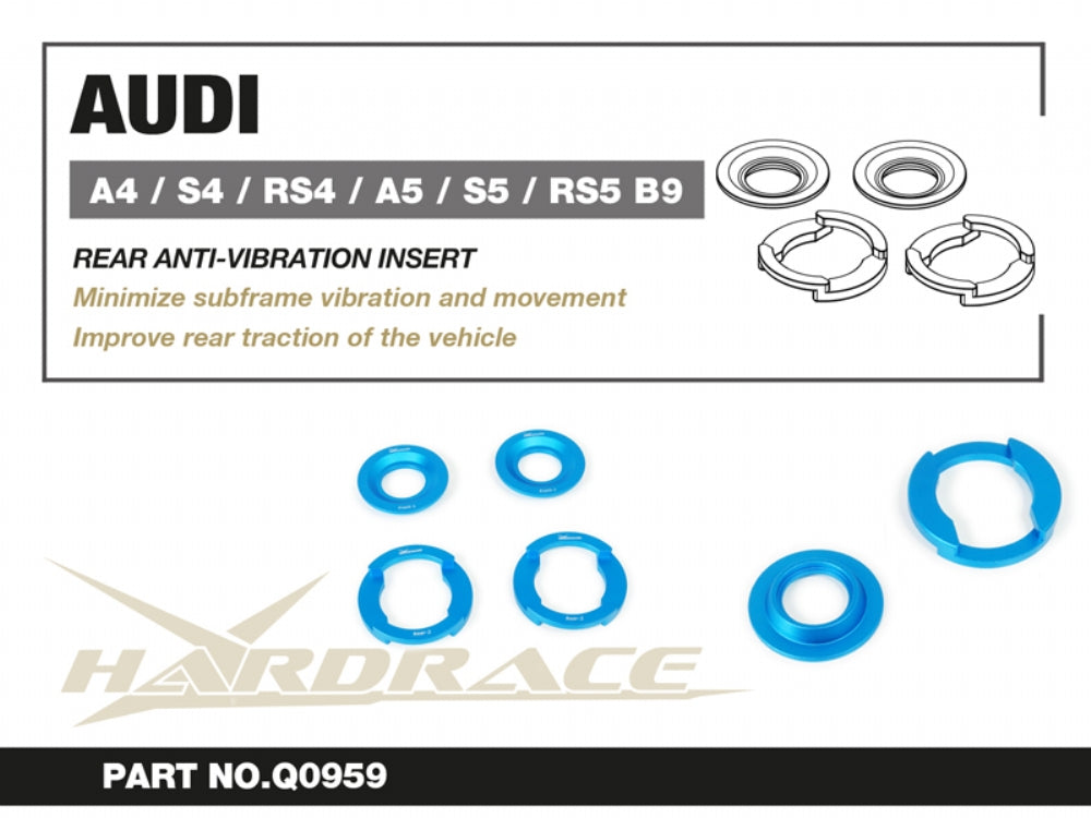 Hardrace Rear Subframe Anti-Vibration Insert - Audi S4/S5, RS4/RS5 B9