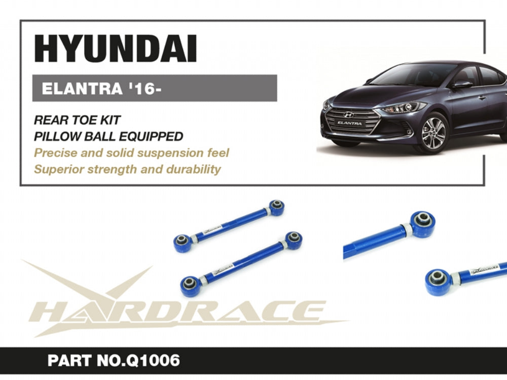 Hardrace Rear Toe Kit (Adjustable) - Hyundai i30N