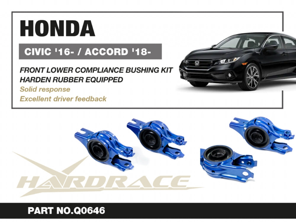 Hardrace Front Lower Arm Bush - Honda Civic FK8 Type R