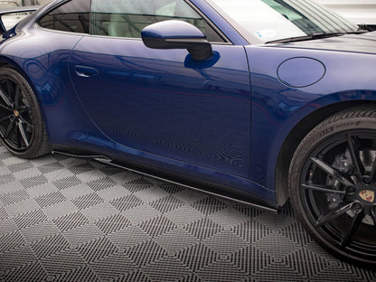 Maxton Design Street Plus Side Skirt Diffusers V1 - Porsche 911 Carrera S Aero/GTS 992.1