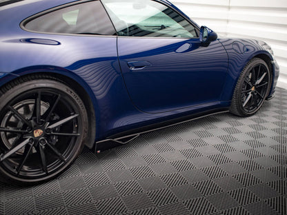 Maxton Design Street Plus Side Skirt Diffusers V2 - Porsche 911 Carrera S Aero/GTS 992.1