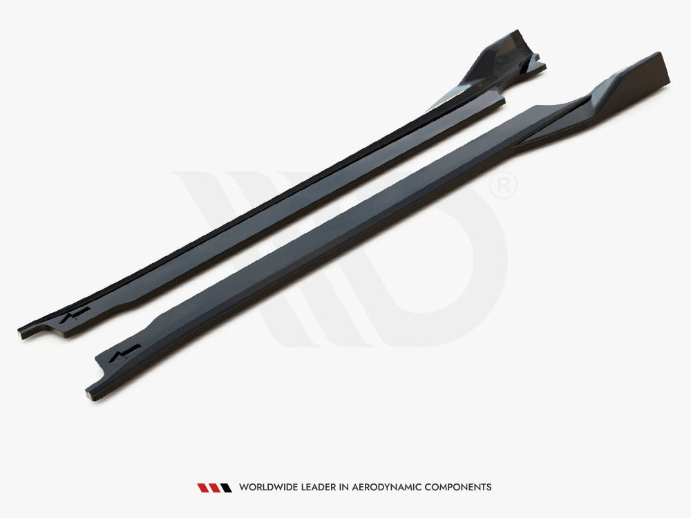 Maxton Design Street Plus Side Skirt Diffusers V2 - Porsche 911 Carrera S Aero/GTS 992.1