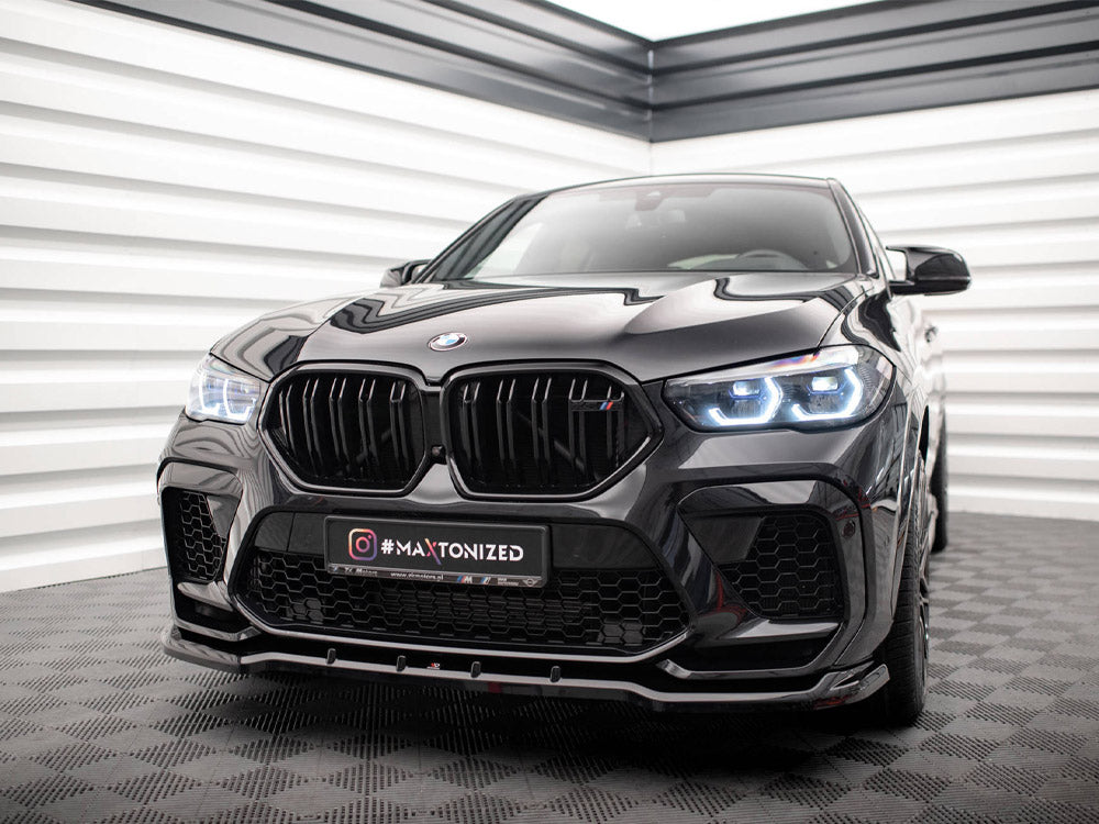 Maxton Design Street Plus Front Splitter V1 - BMW X6M F96