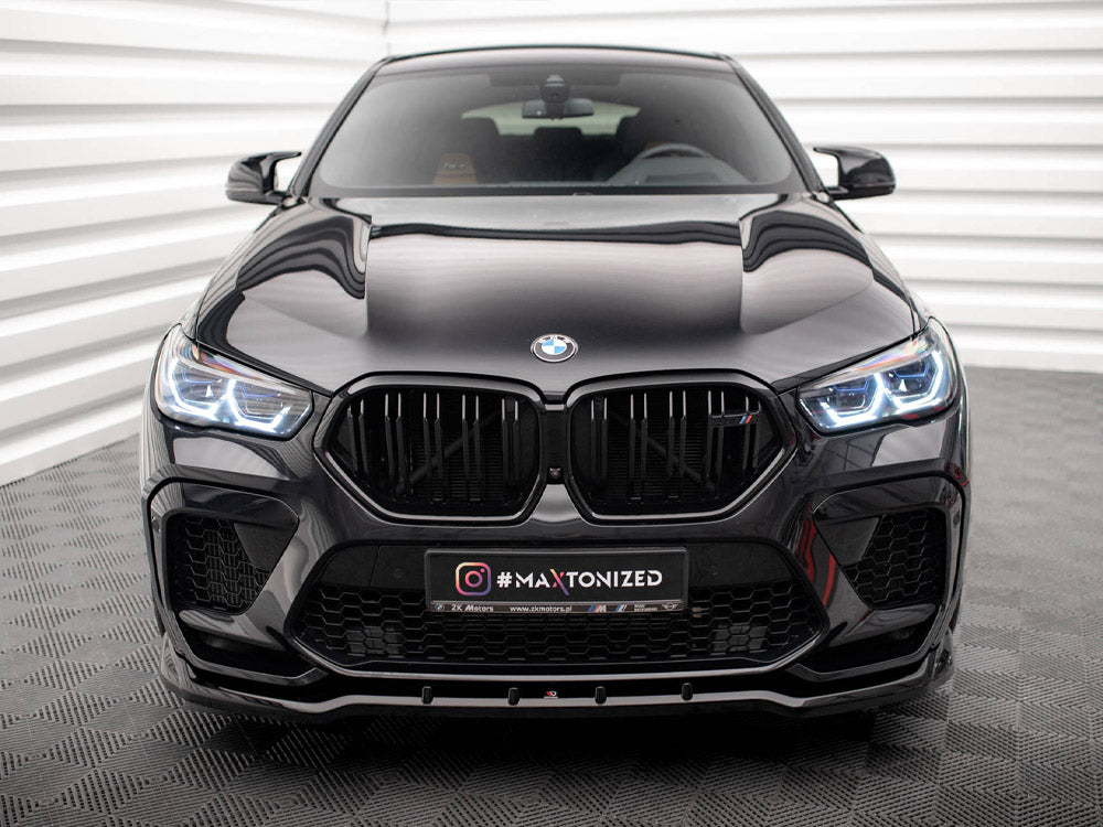 Maxton Design Street Plus Front Splitter V1 - BMW X6M F96